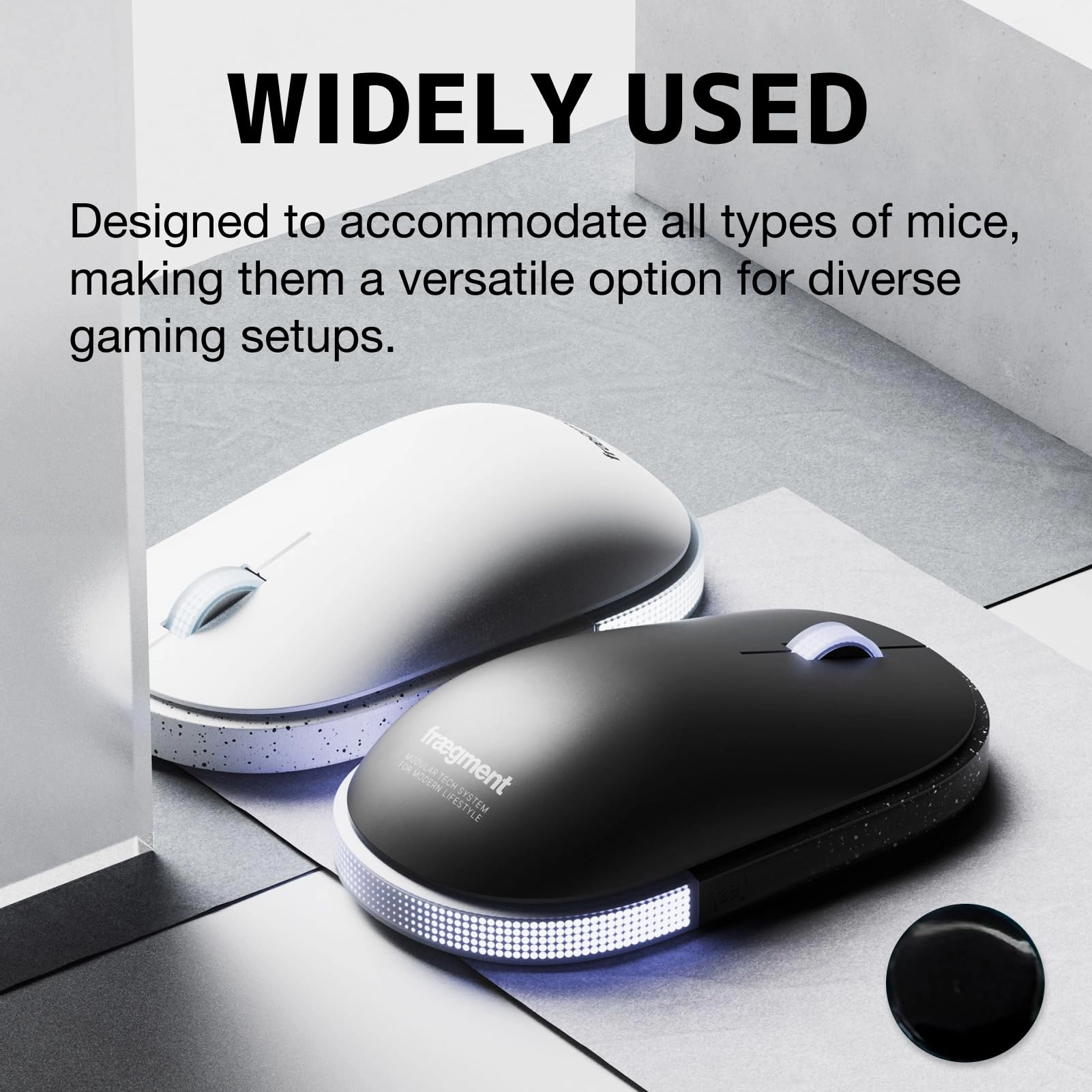 Mouse Dot Skate - 40 Pack UHMW-PE 0.8mm