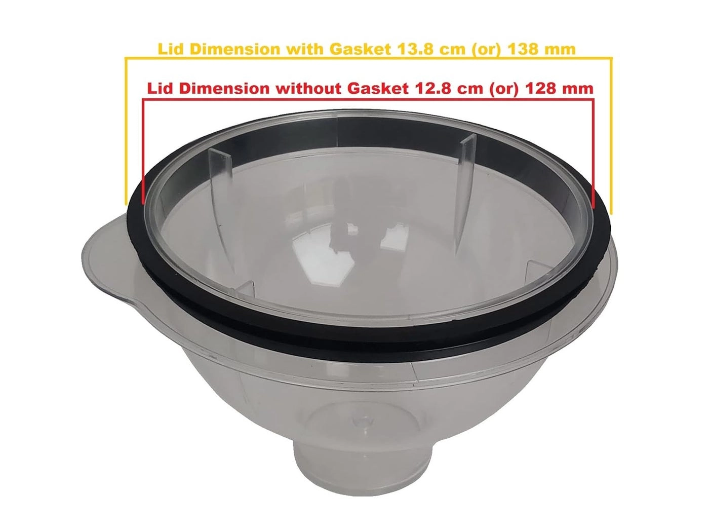 Mixer Jar Big Dome Lid