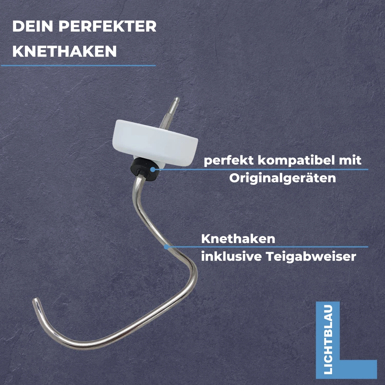 Dough Hook - Dough Deflector White