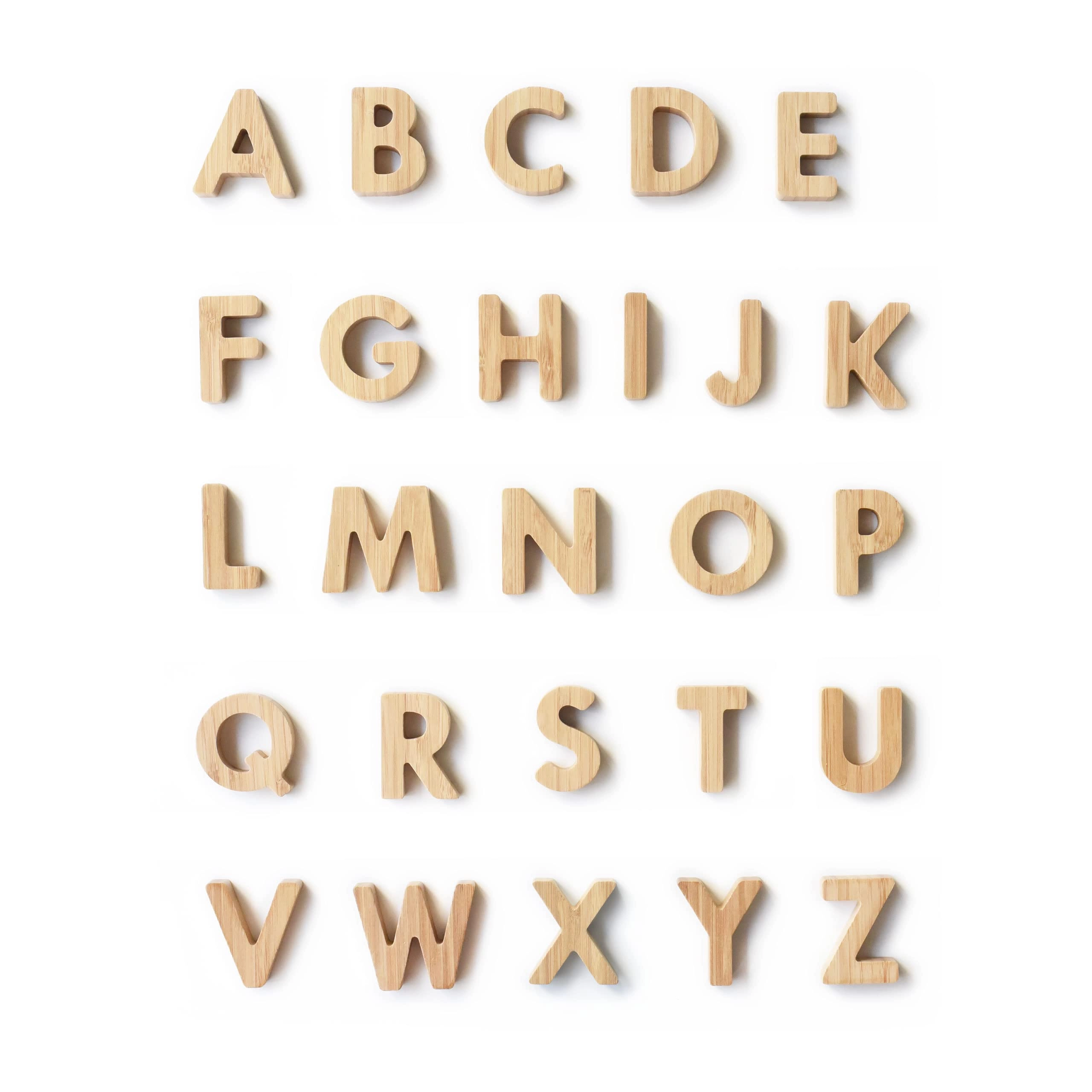 Wee Gallery Bamboo Alphabet - 36 months - 6 years 26 pieces