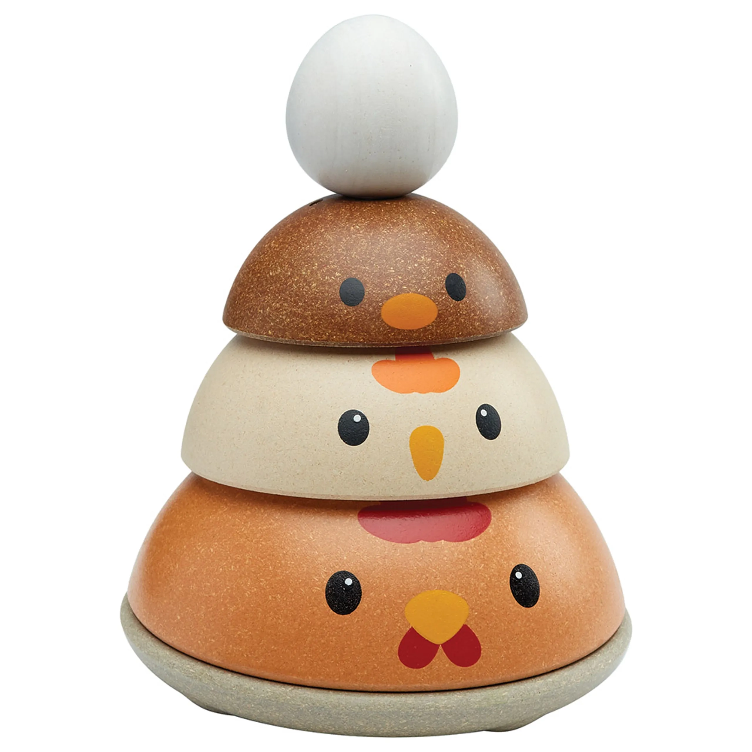 PlanToys Chicken Nesting - 3+ 4 pieces