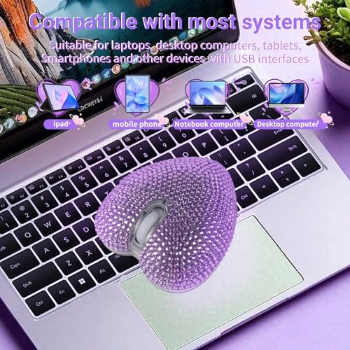 Heart-Shaped Mouse - Bluetooth USB