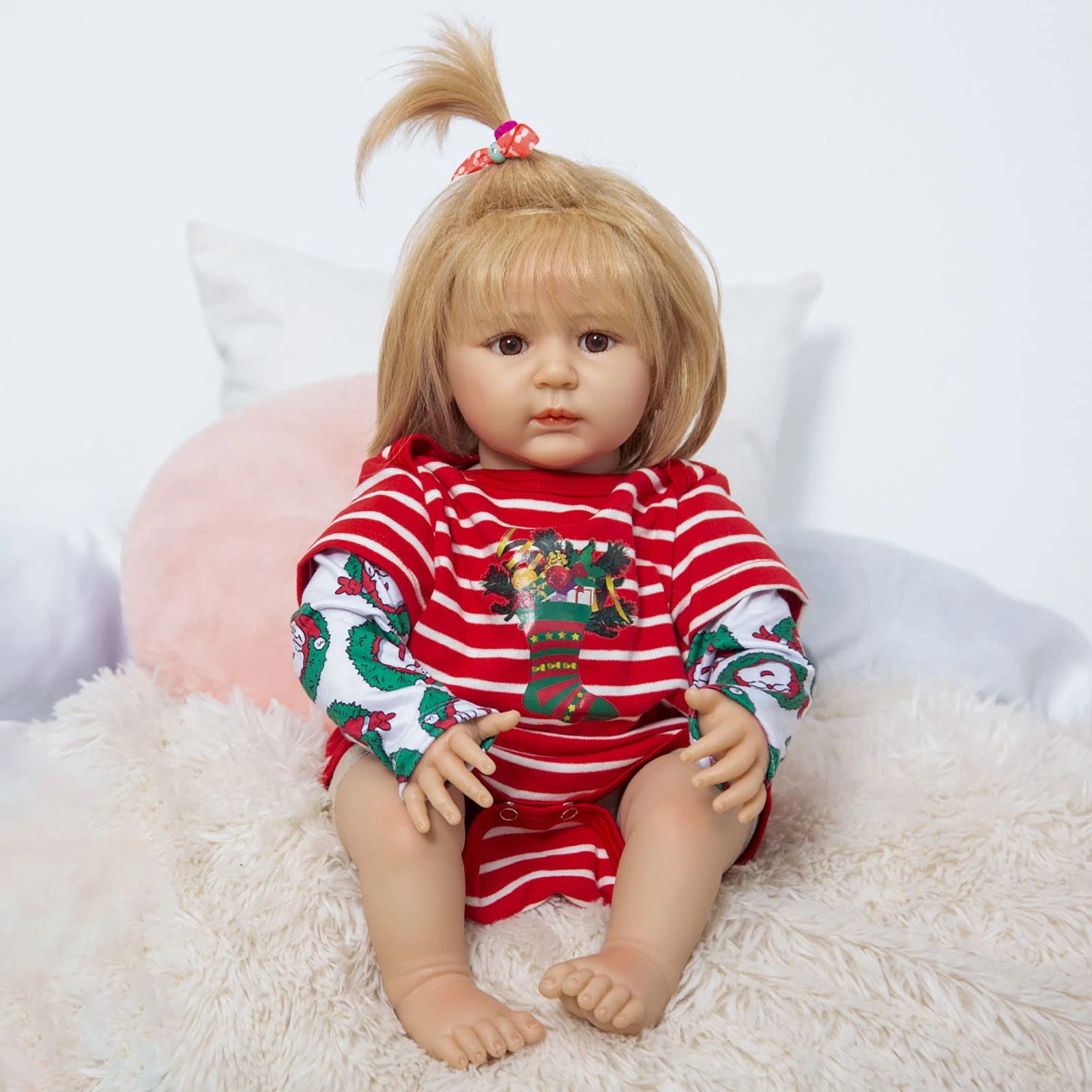 Reborn Baby Doll - 55cm 22" Vinyl Cotton Body