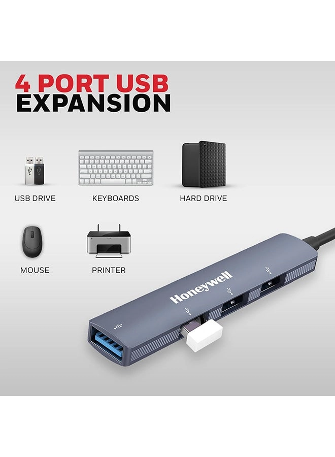 4In1 Usb Hub - 1x USB3.0 3x USB2.0 5Gbps