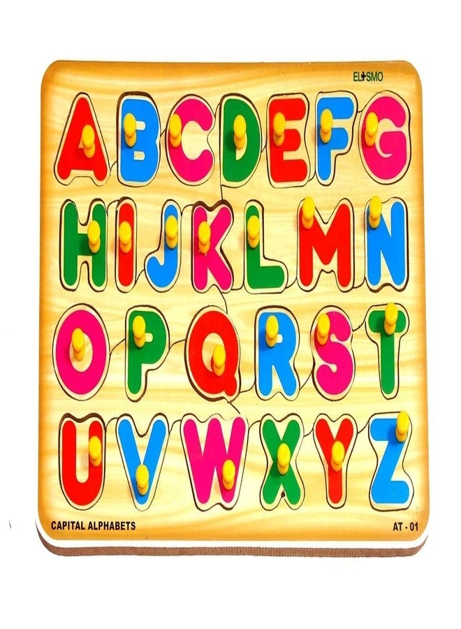 Wooden Alphabet Learning Board
