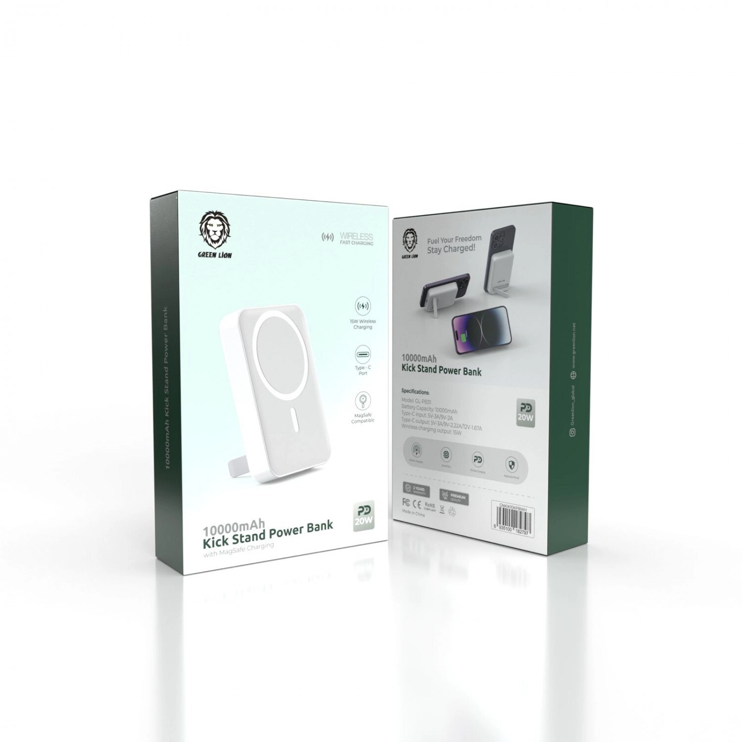 GNKIK10KPBWH - 10000mAh 15/20W MagSafe