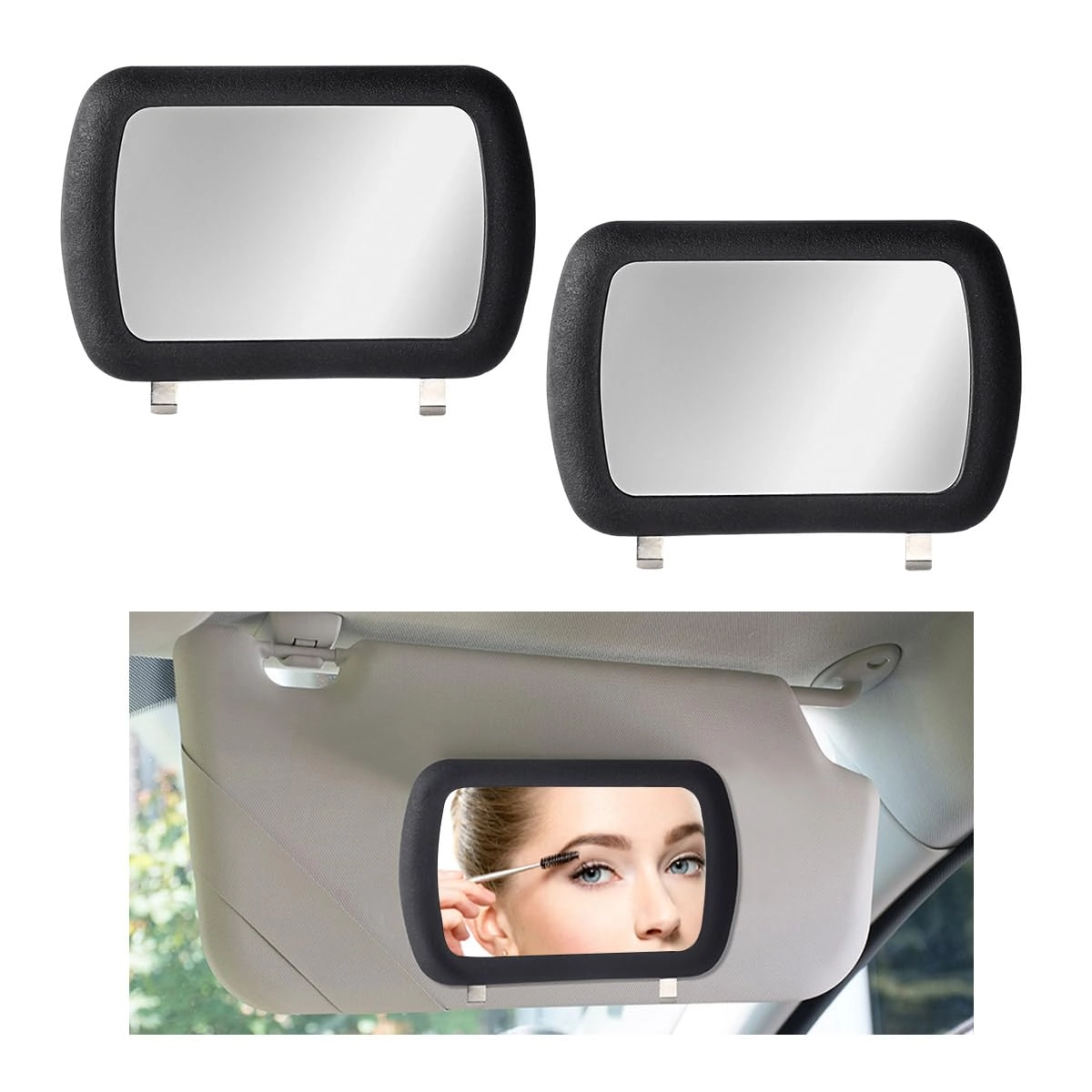 povtii Car Sun Visor Vanity Mirror