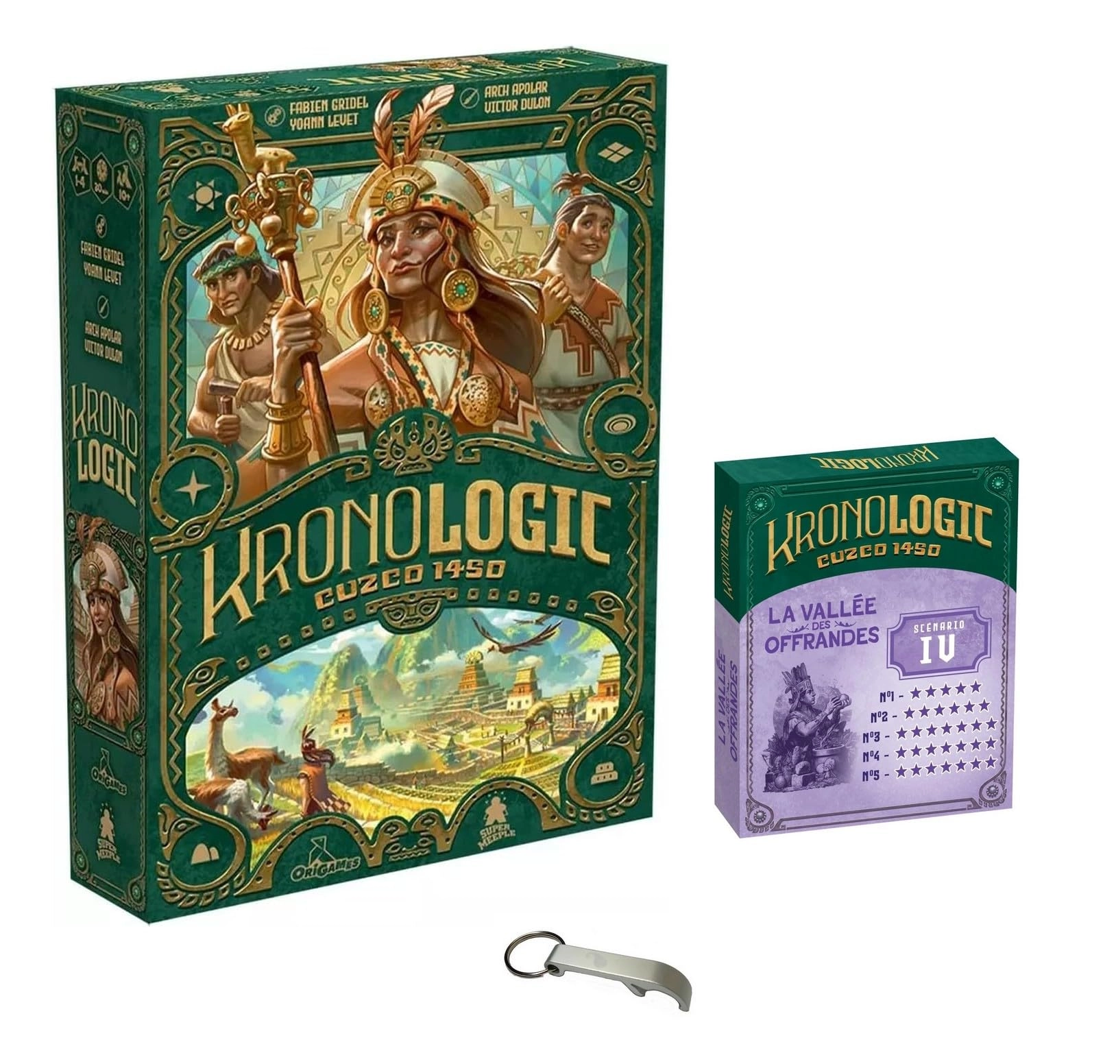 Blumie Shop Kronologic: Cuzco 1450 + Valley of Offerings Expansion + 1 Decap (French)