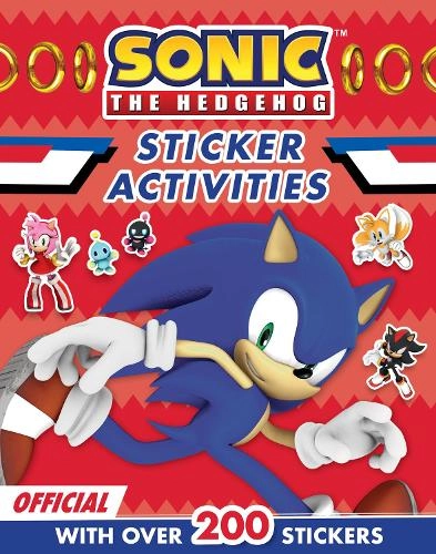 HarperCollins Publishers Sonic Vs Shadow Activity Sticker Book 200 pcs