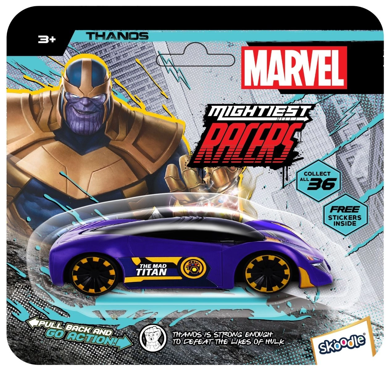 Mm Racer Thanos - 3 + Thanos