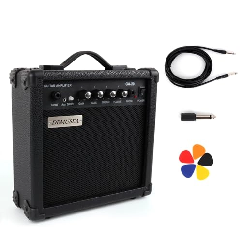 20W Pro Electric Guitar Amplifier - 5-inch Headphone jack