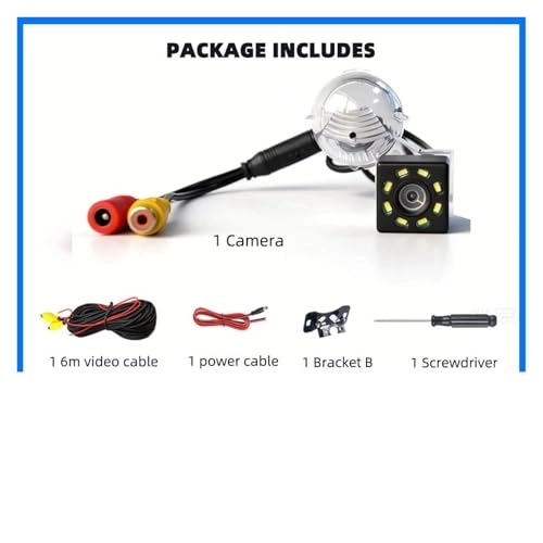 Car Rear View Camera - 8 LED Night Vision 648*480