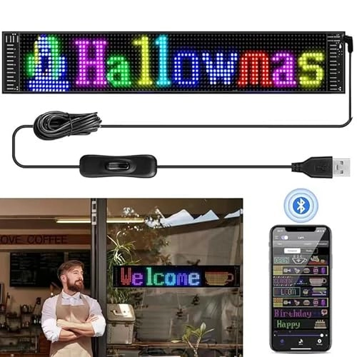 Car LED soft screen - 4 * 13.7inch
