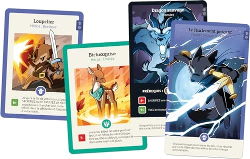Here To Slay: Swordsmen and Druids - Card Game (French)