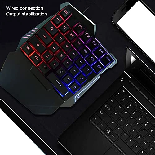 One Handed Gaming Keyboard - Wired