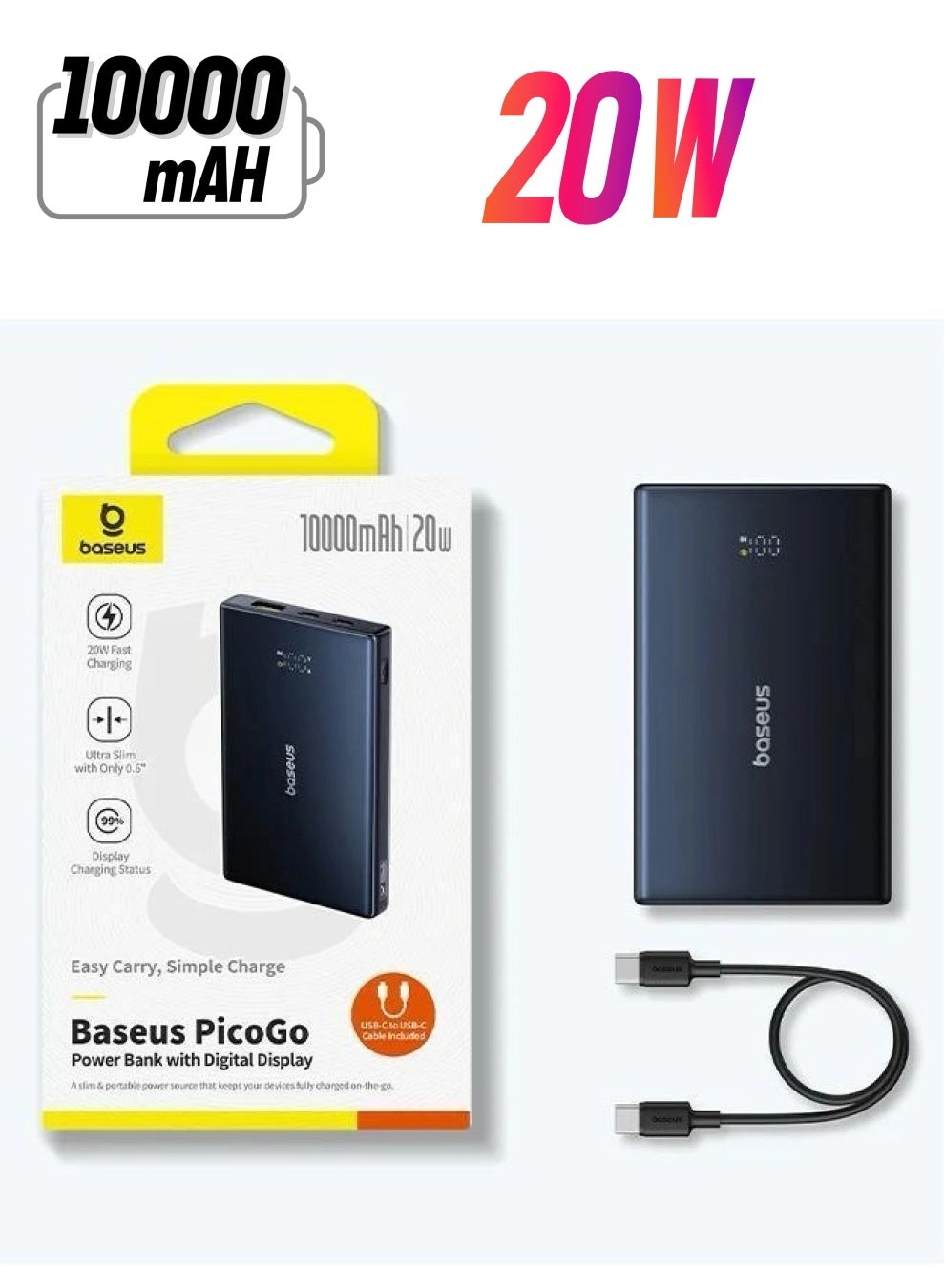 PicoGo - 10000mAh 20W