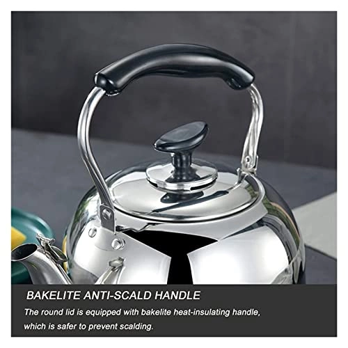 Stovetop Induction Whistling Kettle - 5L