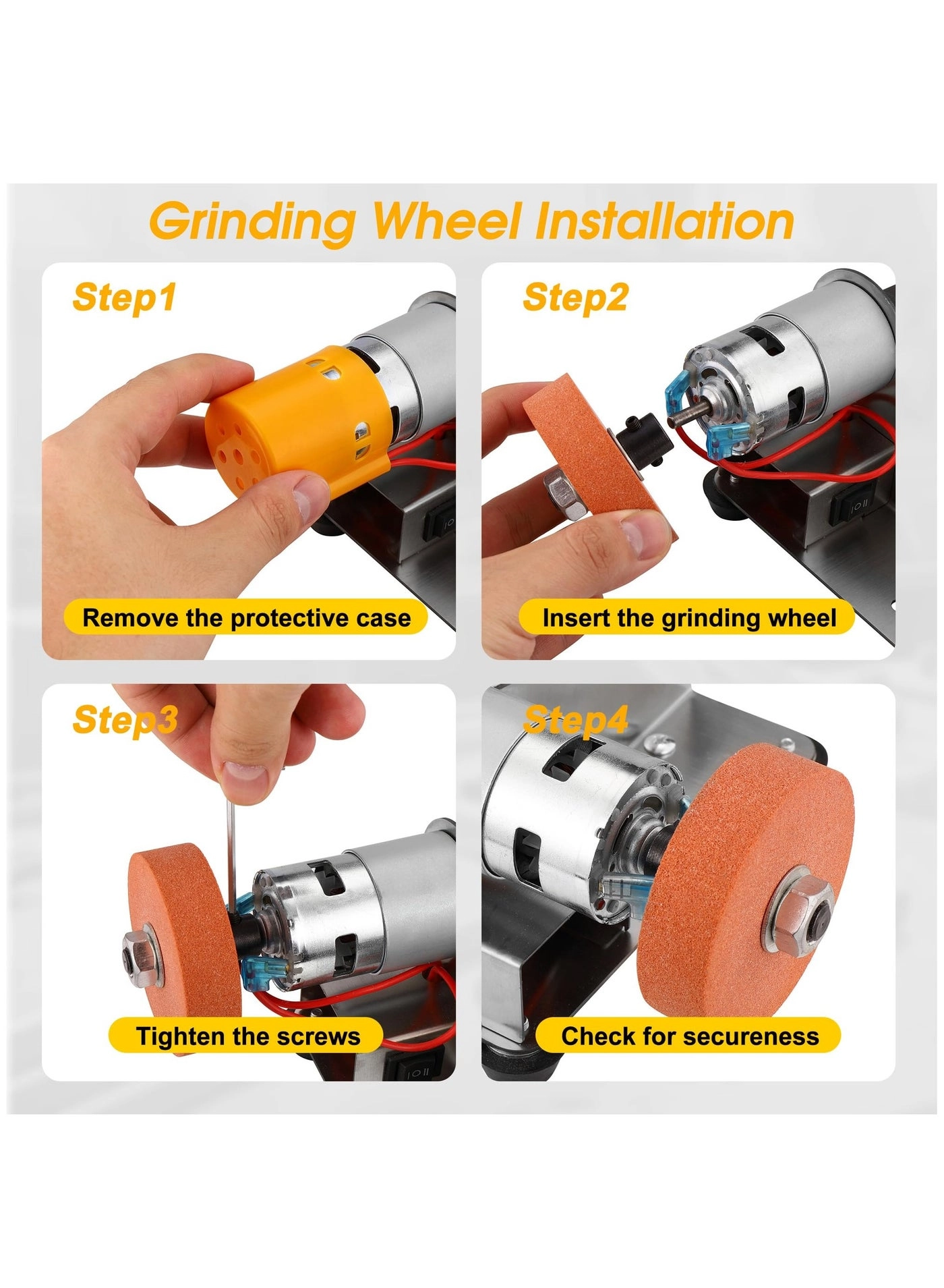 Mini Belt Sander - 15 Degree 7 Speed Kit