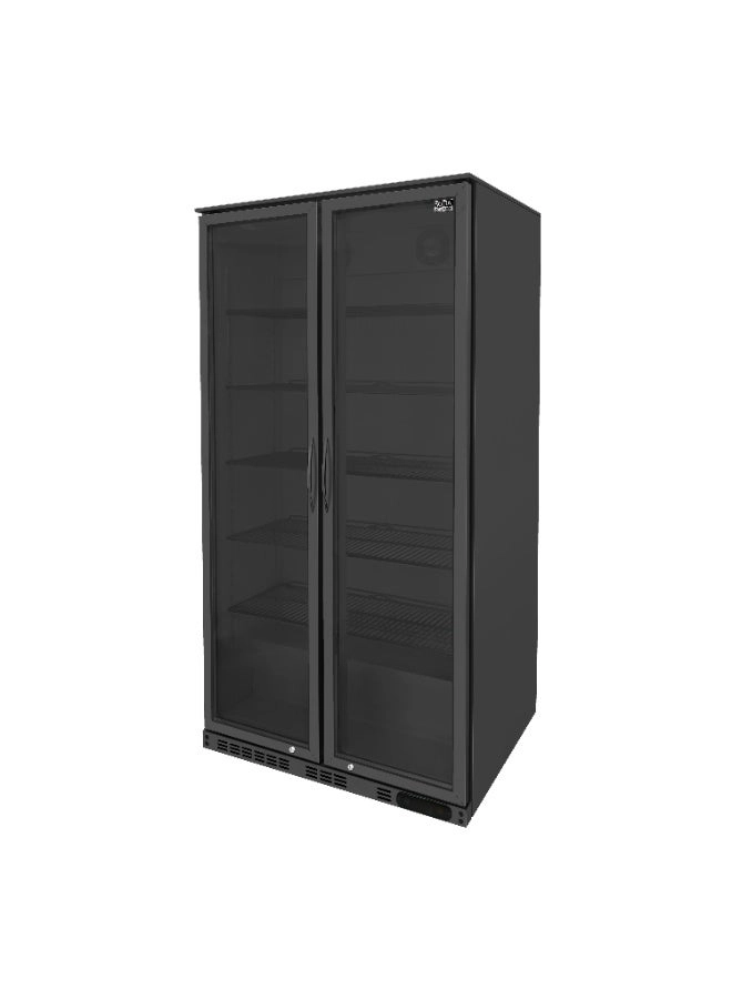 Upright Two Door Bottle Cooler - 528 L