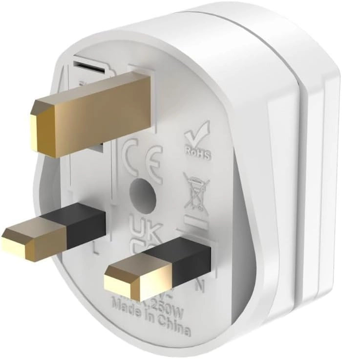 Shaver Plug Adaptor - 2 Pin to 3 Pin