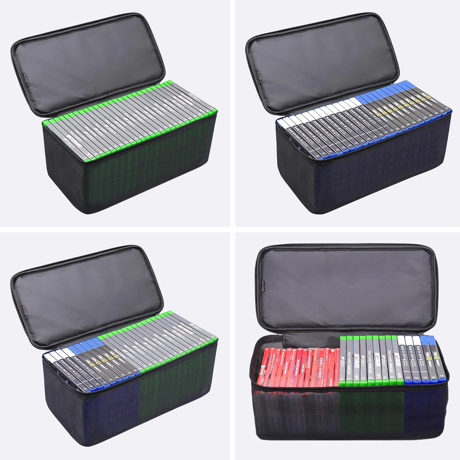 Video Games Storage Case - Xbox PS5 PS4