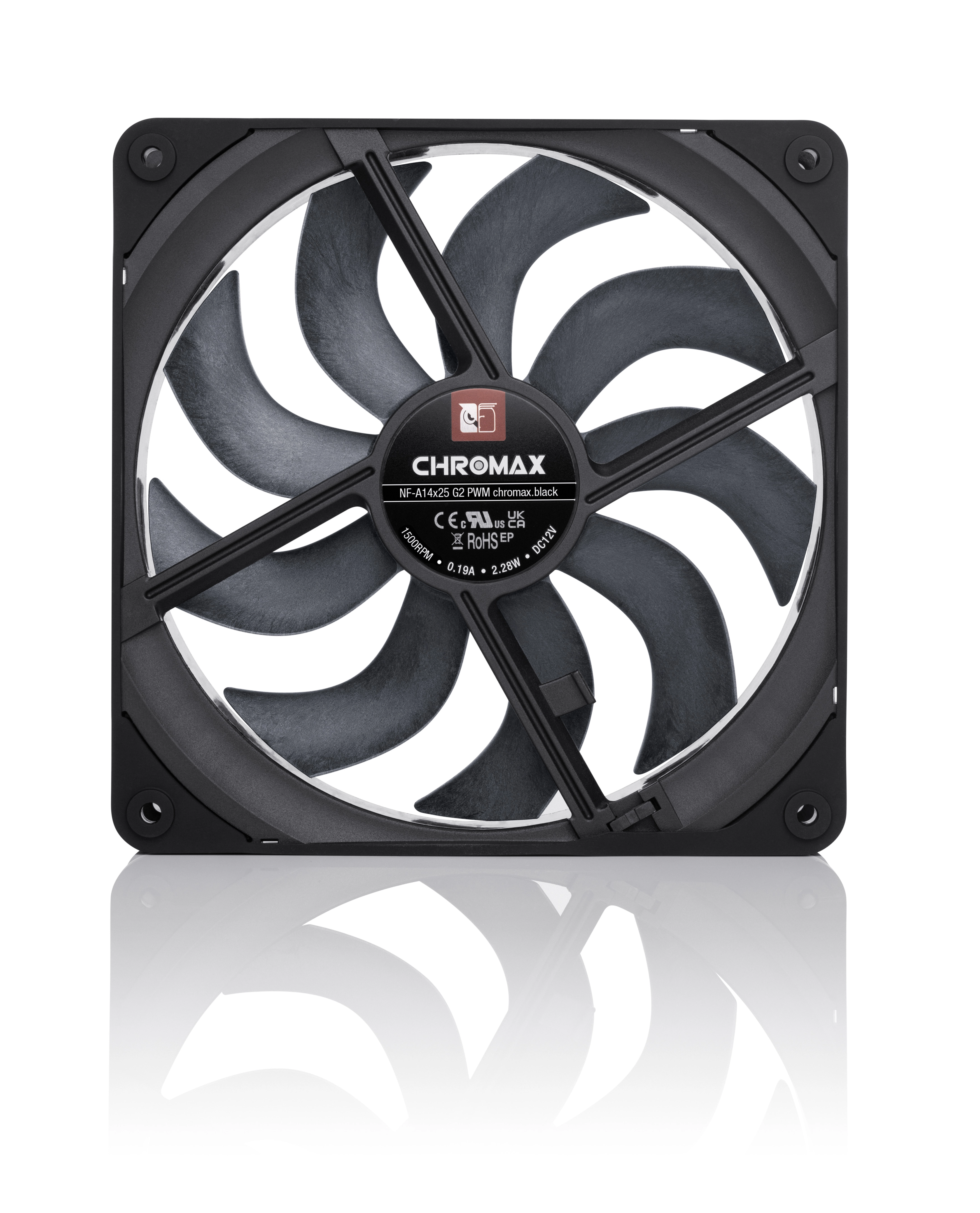 NF-A14x25 G2 PWM Sx2-PP - 2 fans 140mm
