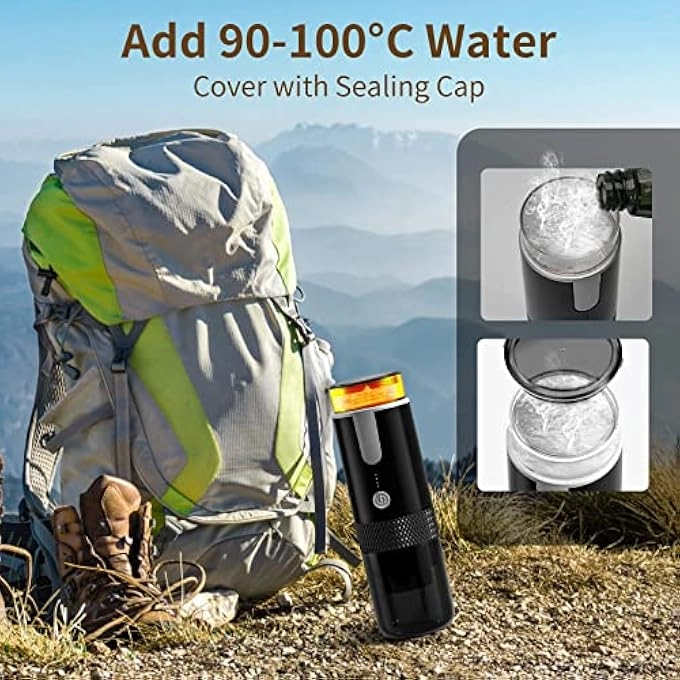 Portable Electronic Coffee Maker - Rechargeable 50ML