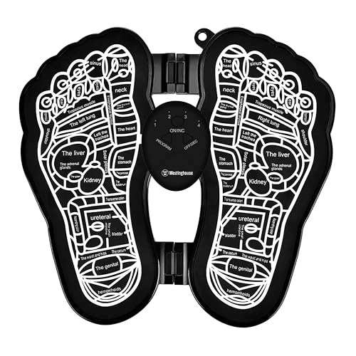 Stream Smart EMS Foot Massager Pad - Foldable Rechargeable
