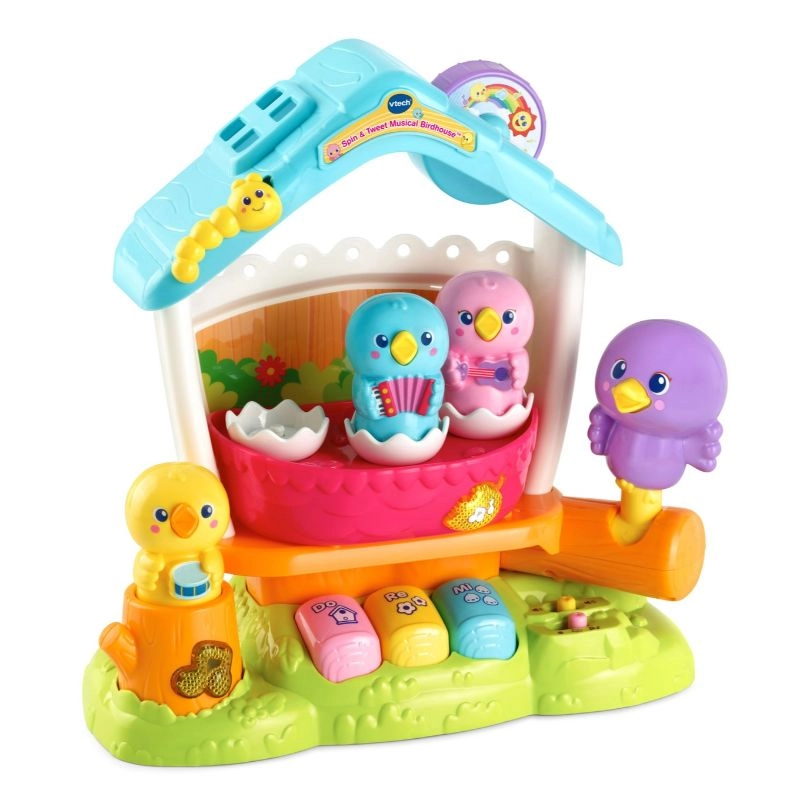 Musical Bird Play House - Suitable for 12 months-3 years