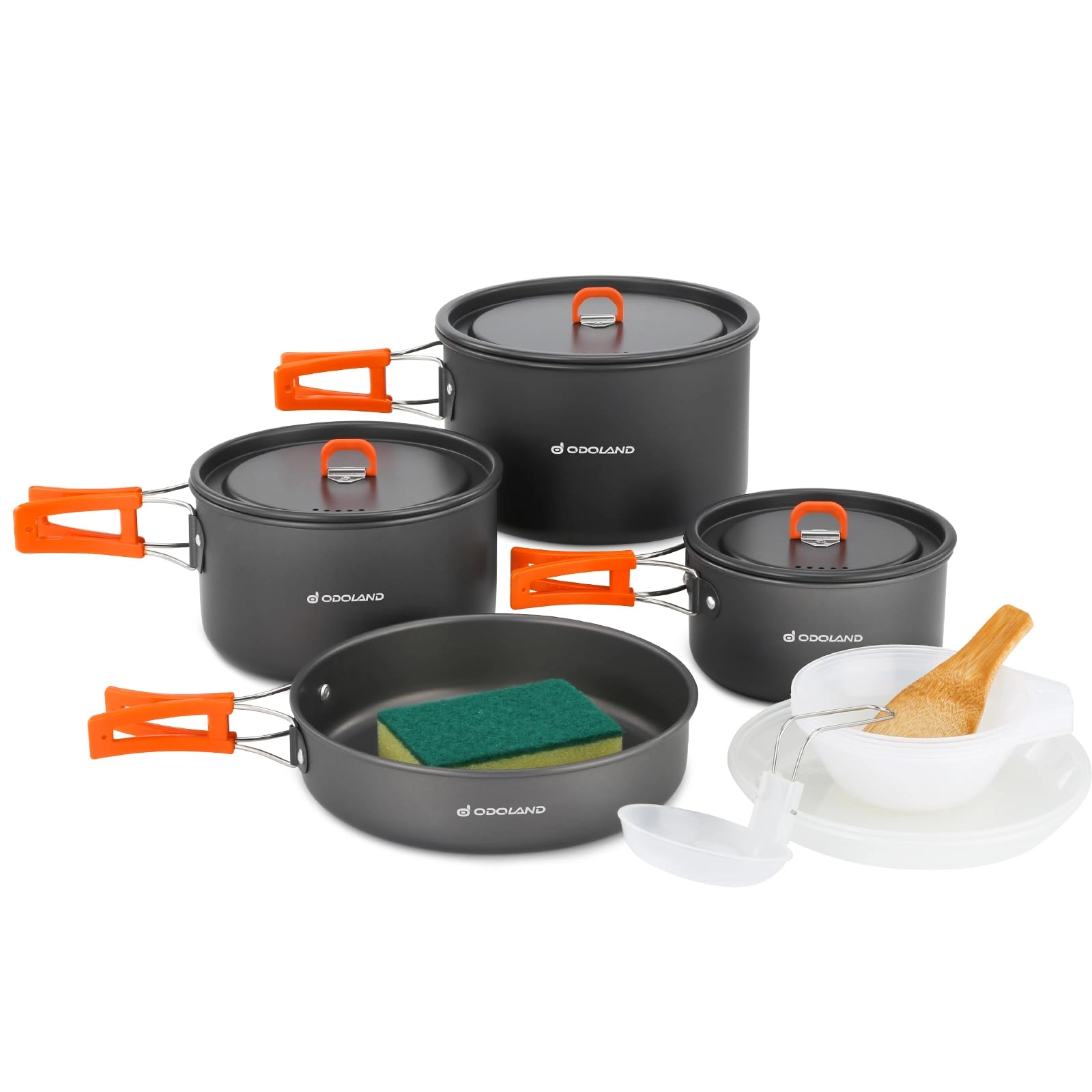 15pcs Camping Cookware Set