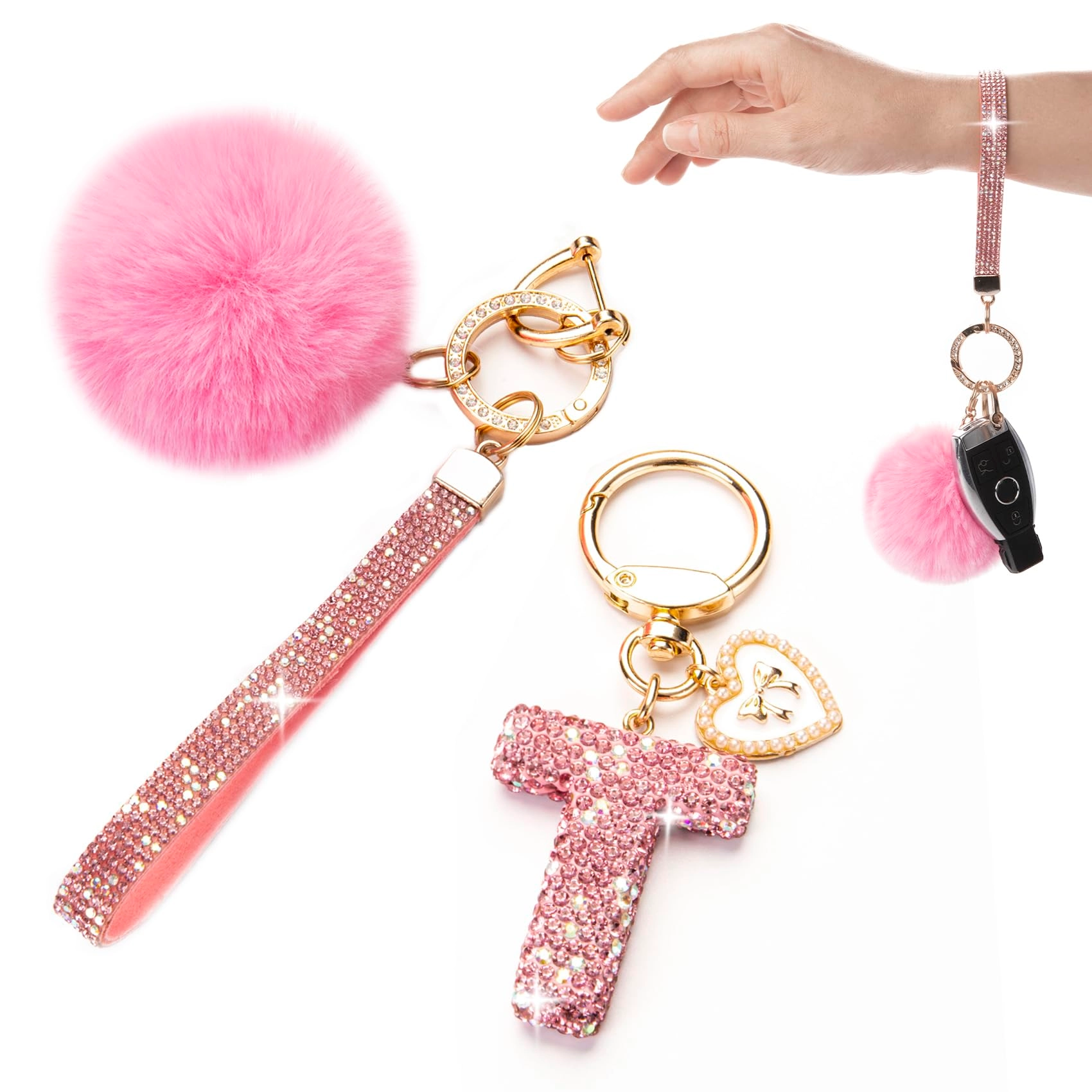 Initial Keychain - Letter