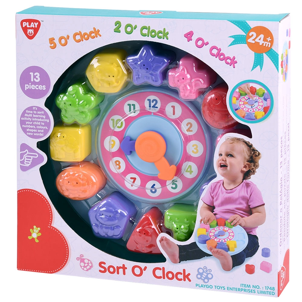 Sort O'Clock - Suitable from 19 months & above