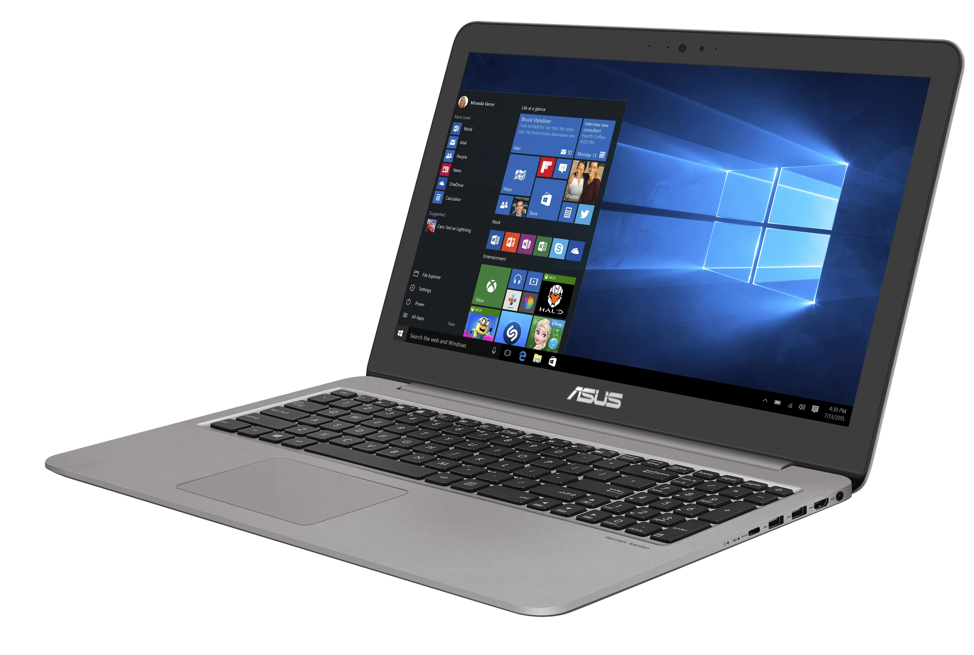 ZenBook UX510UX - 15.6'' i7-7500U 8GB DDR4 256GB SSD 1TB HDD