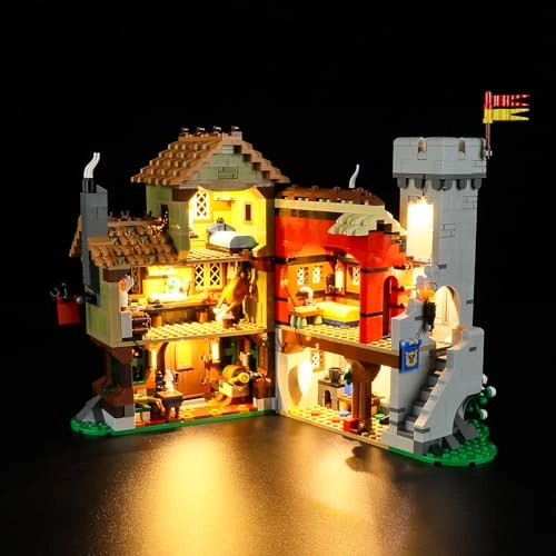 10332 Medieval Town Square - LED Lighting Kit 2 USB
