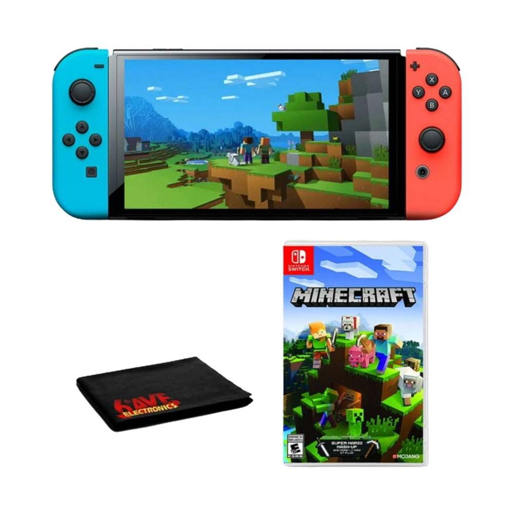 Nintendo Switch OLED - White Joy-Con Bundle