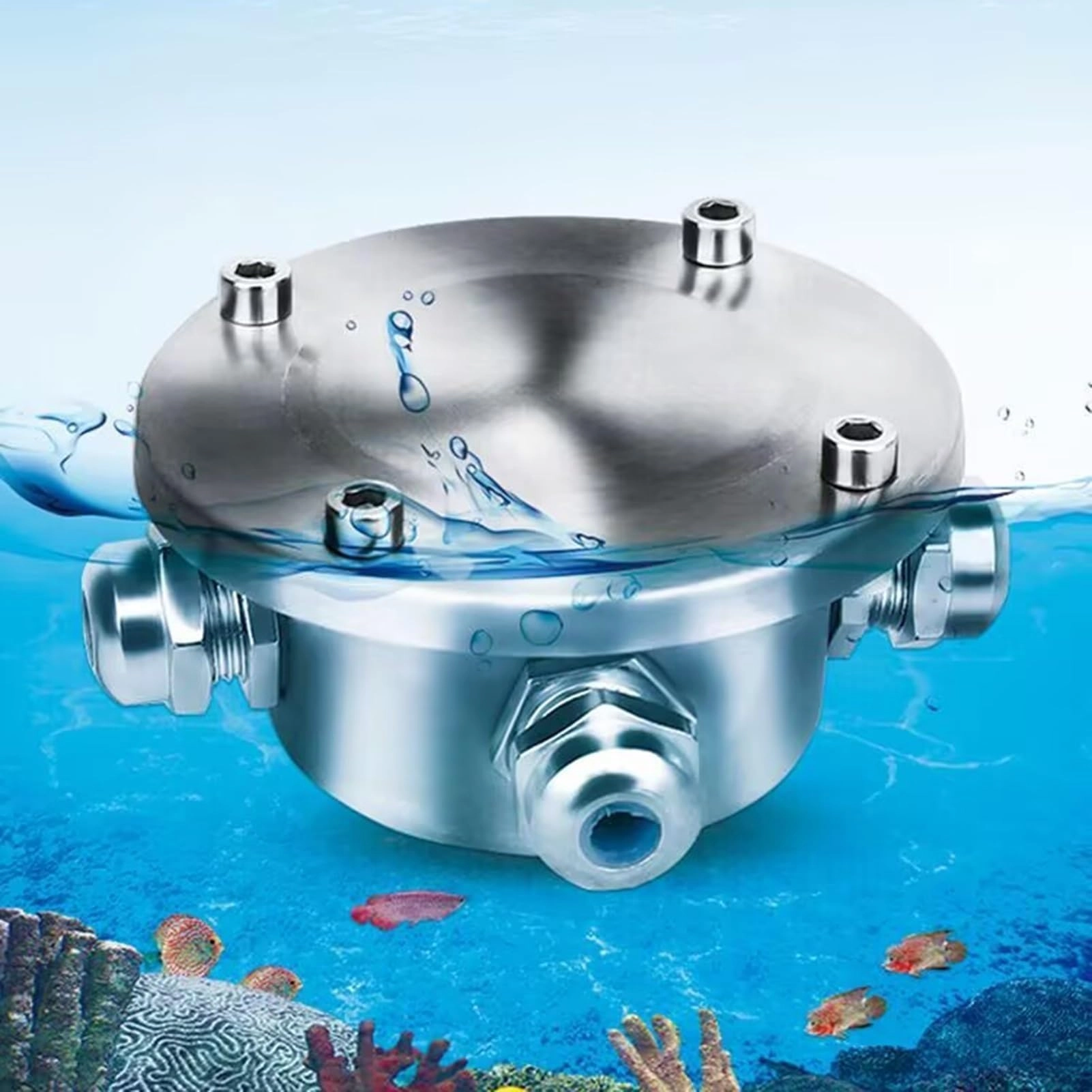 JZPZJD Underwater junction box - 304 Stainless Steel IP68