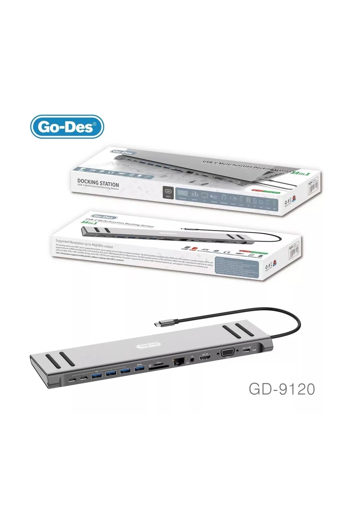 GO-DES USB C devices - Type-c MacBook Pro and Huawei