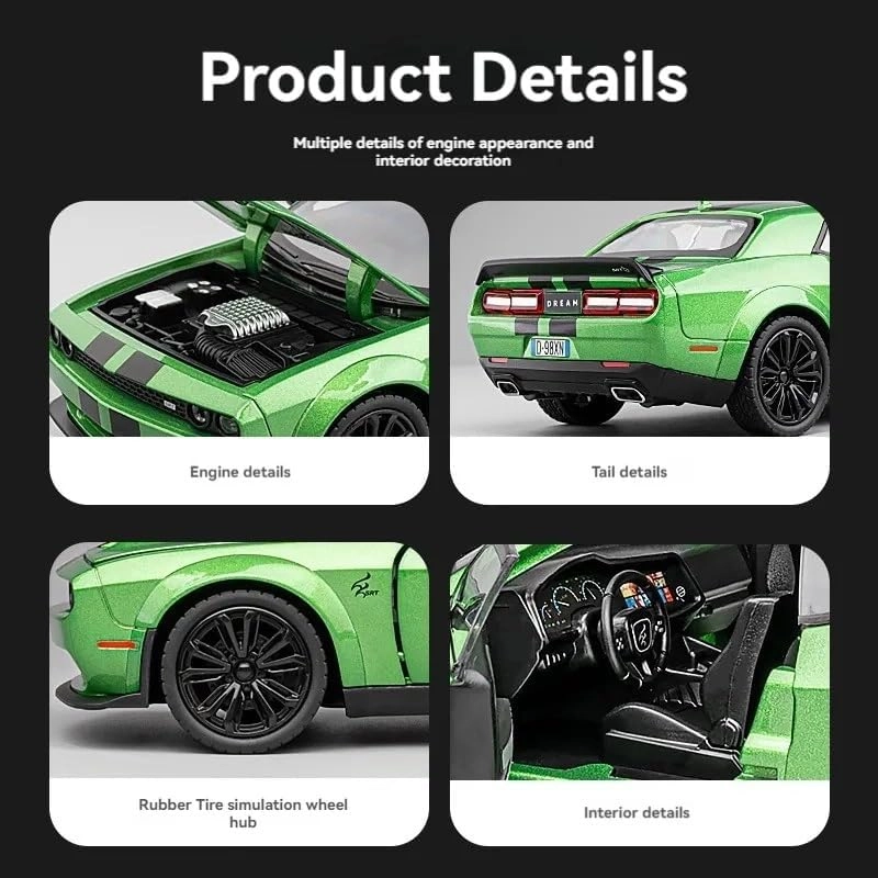 Metal Pullback Car - 1:24 1 pcs