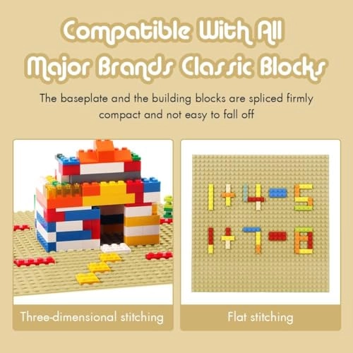 Classic Baseplates - 6 pcs