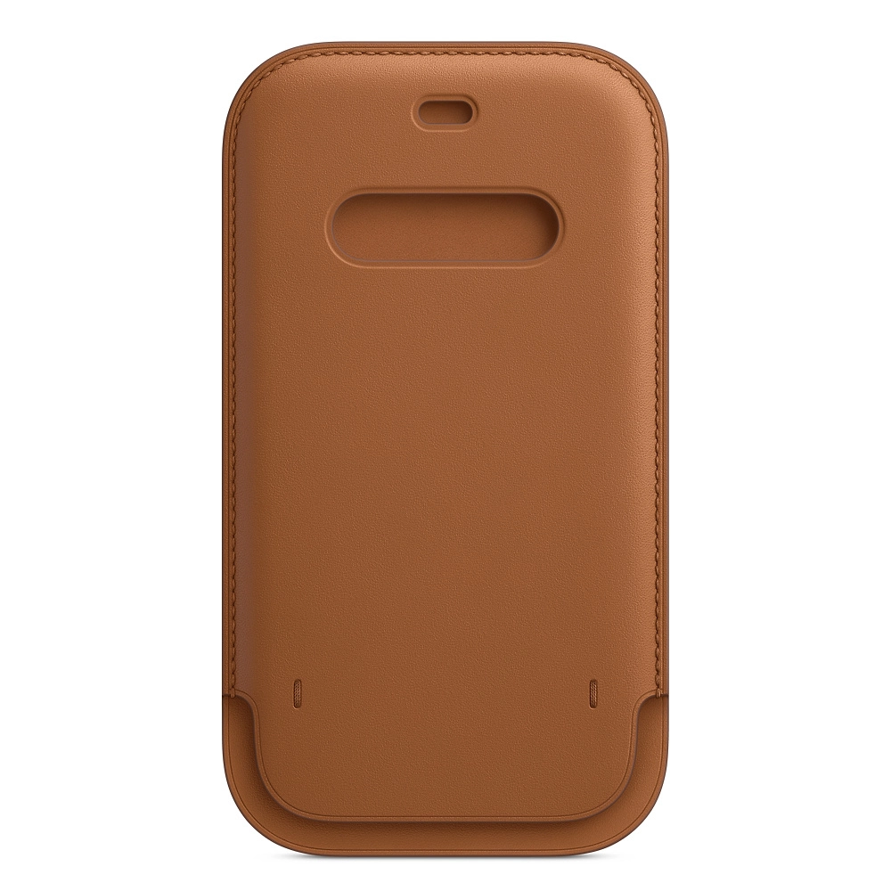 Leather Sleeve with MagSafe for iPhone 12 Pro Max