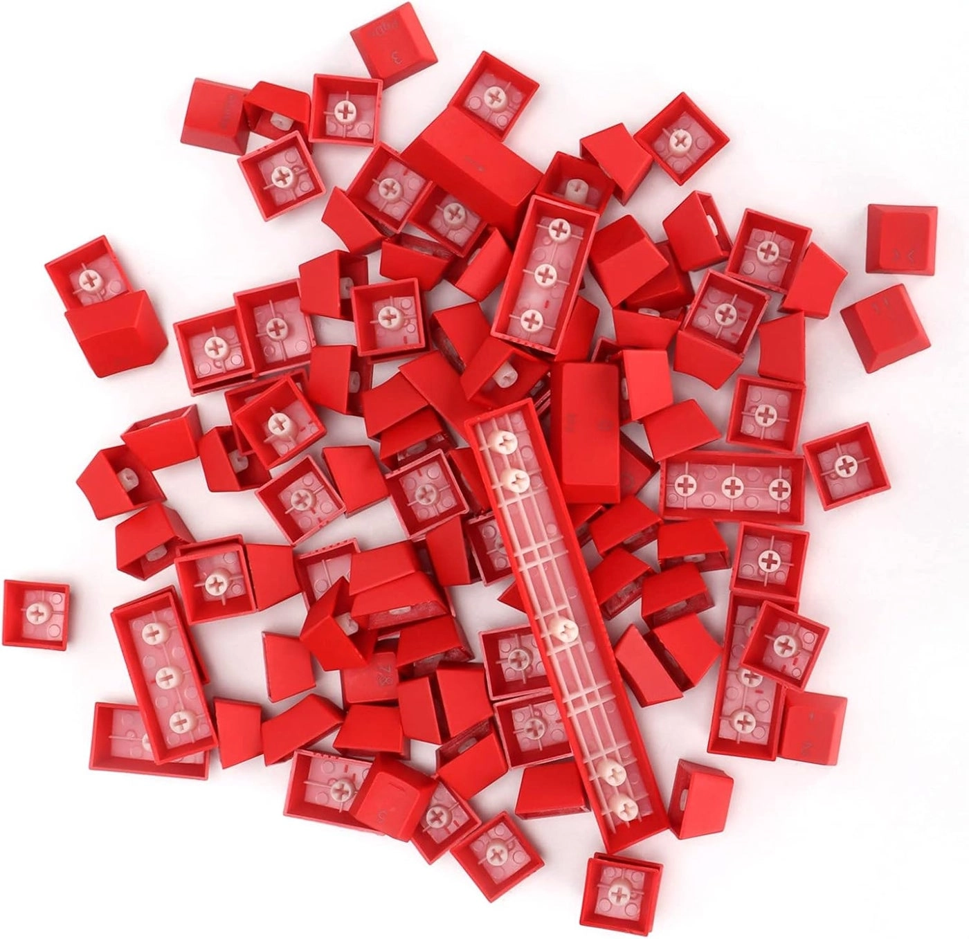 PBT Keycaps - 108Pcs Two Color