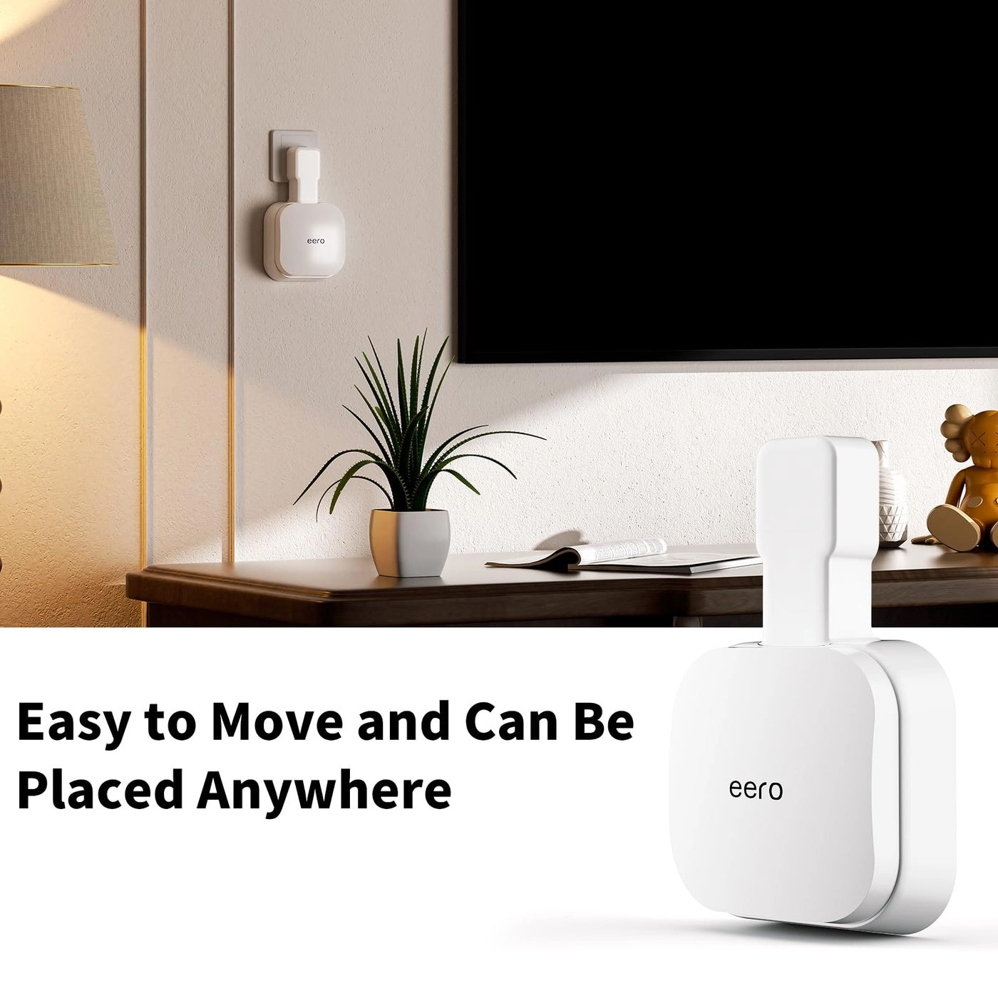 Outlet Wall Mount Holder - 1 Pack eero Pro 6e/Pro 6 Mesh Wi-Fi System