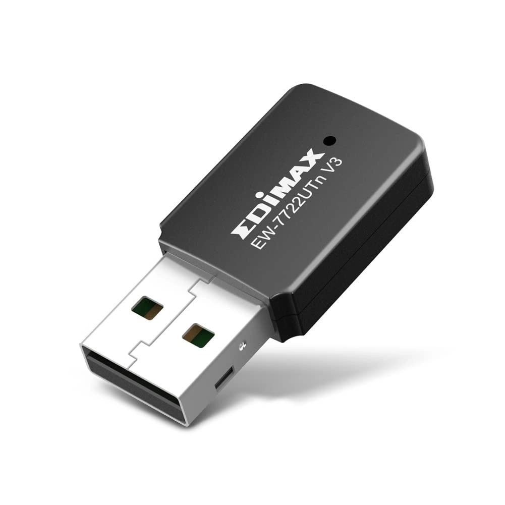 Edimax EW-7722UTn V3 - Wi-Fi 4 802.11n Mini USB Wireless