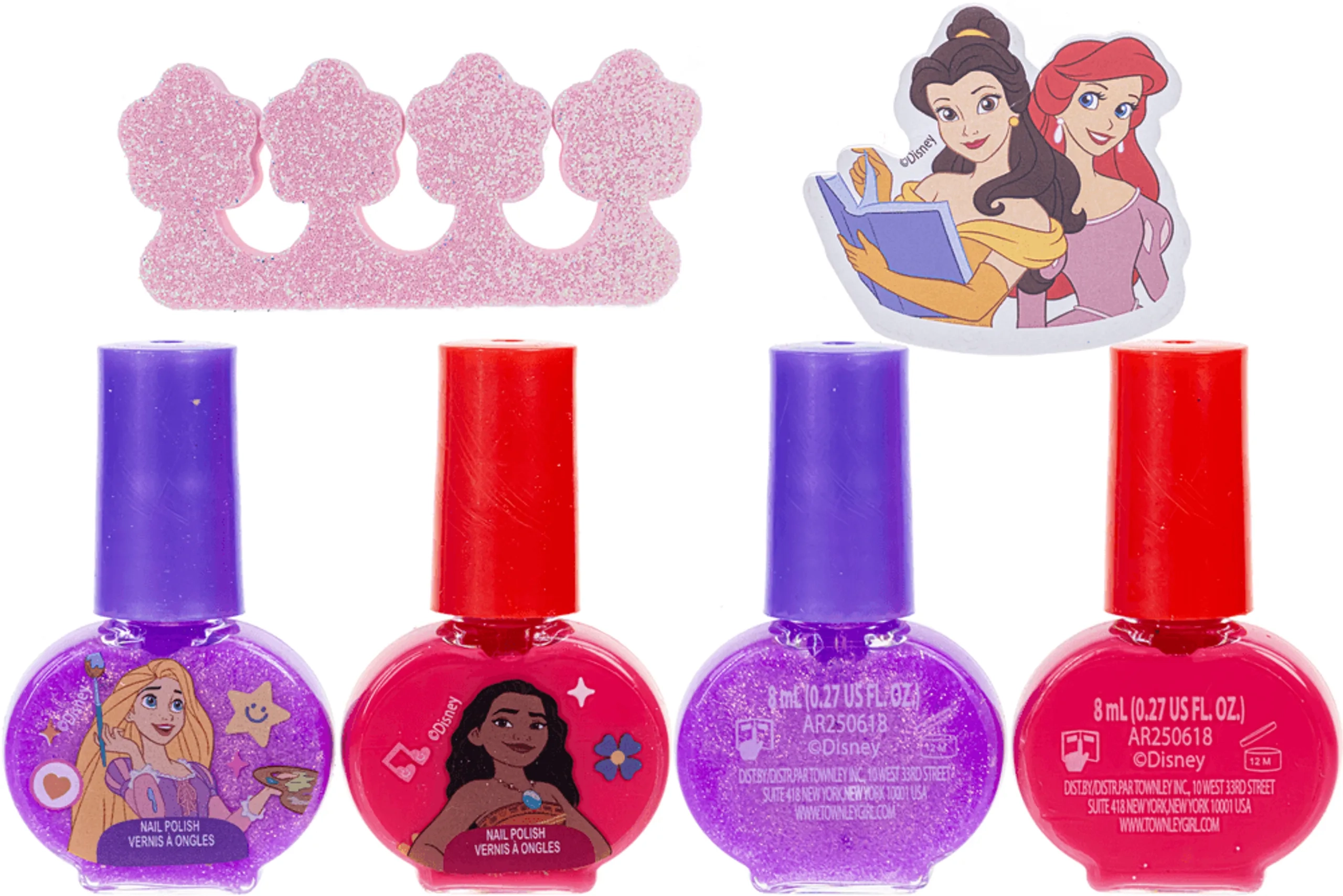 Rolling Mini Suitcase Nail Set - Disney Princess (3705-DP5411GG)