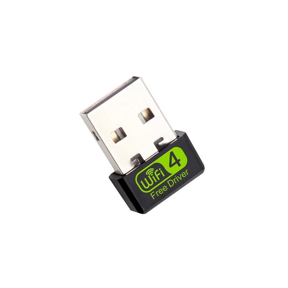 Mini USB WiFi Router Adapter - Black Plug and Play