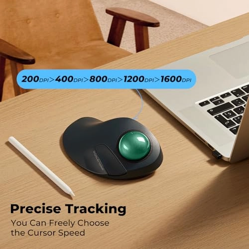 Trackball Mouse - Bluetooth USB