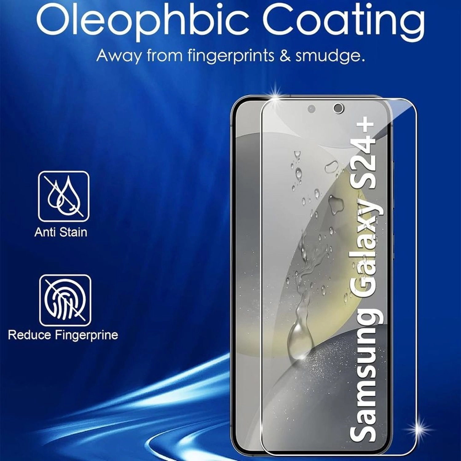 Clear Screen Protector for Samsung Galaxy S24 Plus