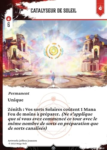 Mage Noir: Sun Expansion - Strategic Card Game (French)