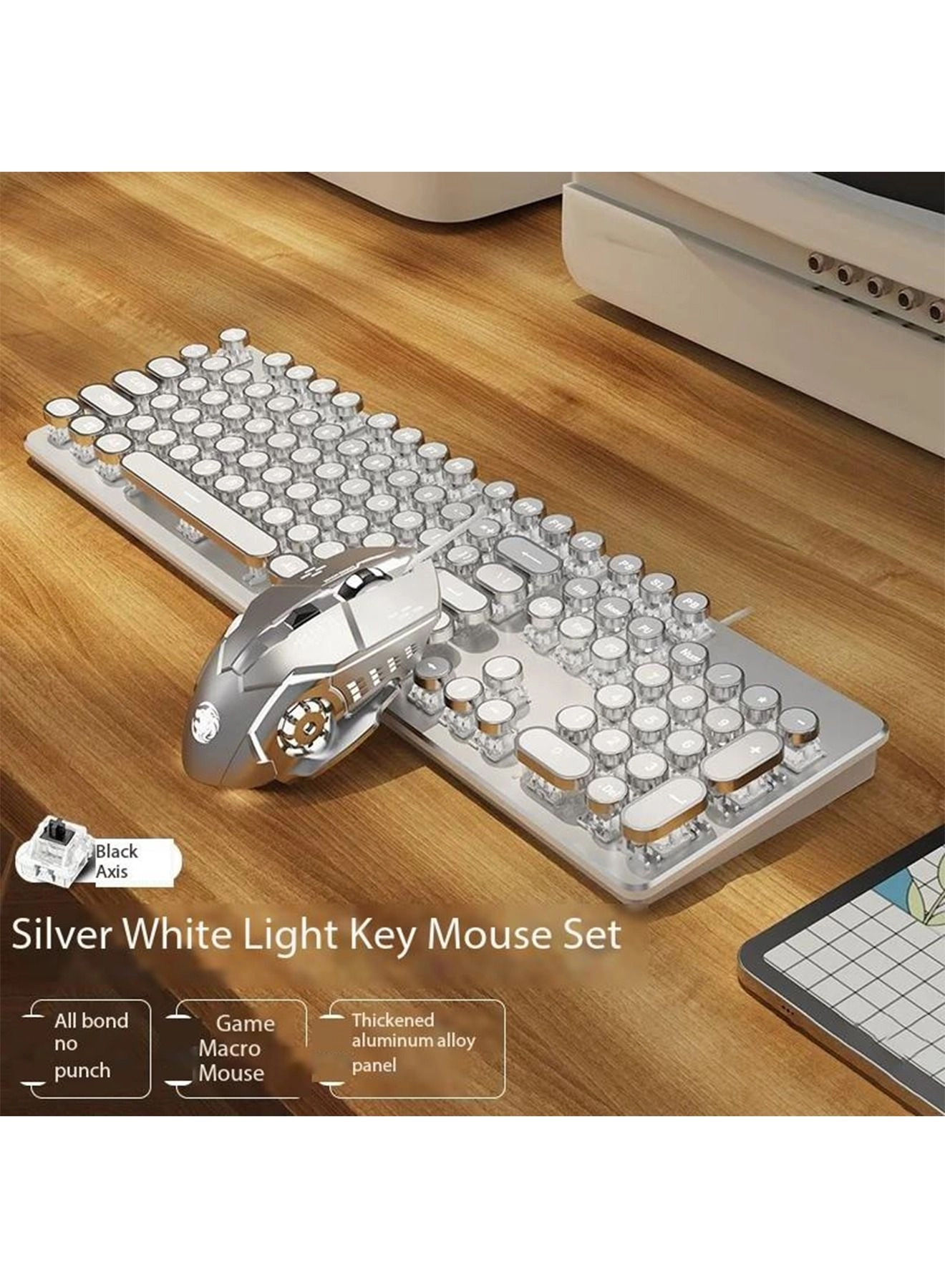 Gaming Keyboard - Wired + Mouse