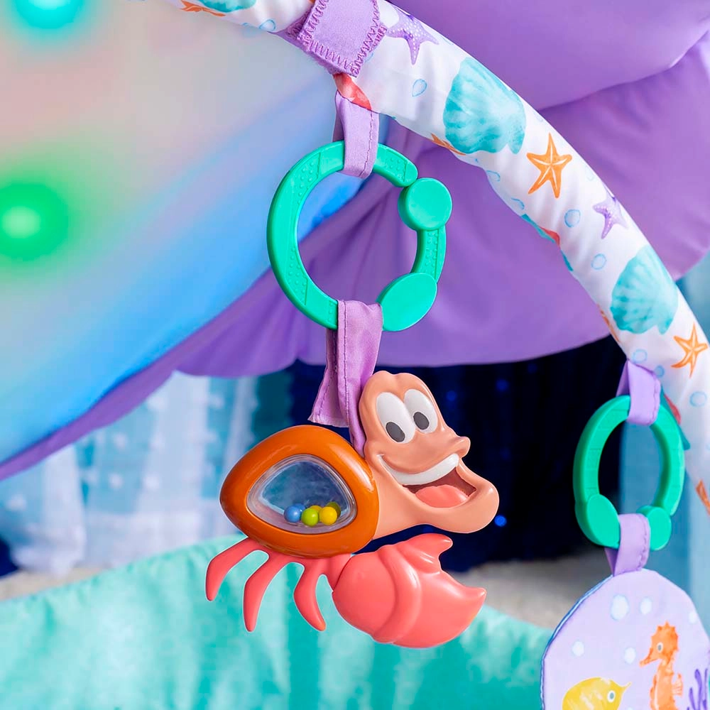 Twinkle Trove Lights & Music Activity Gym - Mermaid 0 month